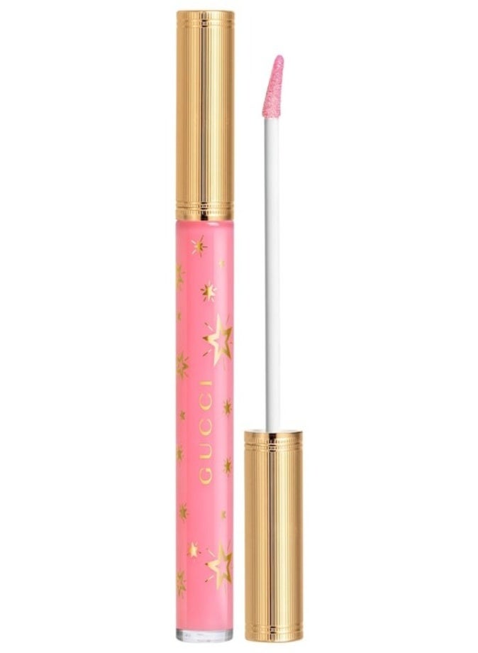 Gucci Hydrating Plumping Lip Gloss 6.5ml – 219 - Bertha Pink  High-Shine Volumizing Gloss with Moisture Boost - Image 1